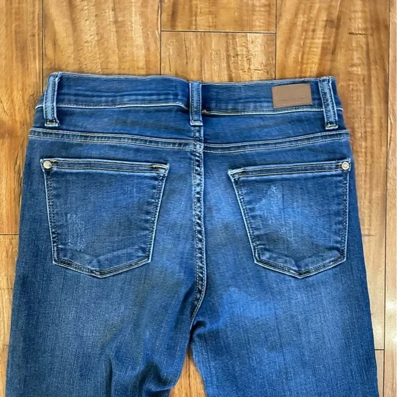 JUDY BLUE Women’s Blue Distressed Skinny Fit Ankle  Jean Pant Size 5 27 - Picture 15 of 15